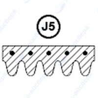 Ремень 1260 J5 Haier 0020300381A