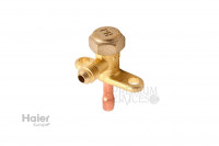 Сервисный кран 1/4 2-х ходовой Haier A0010705947