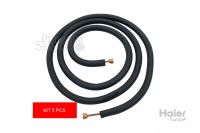 Труба для кондиционера 5шт комплект 6mm*2950mm медные соединения труб, подходит для 09KBTU,12KBTU,18