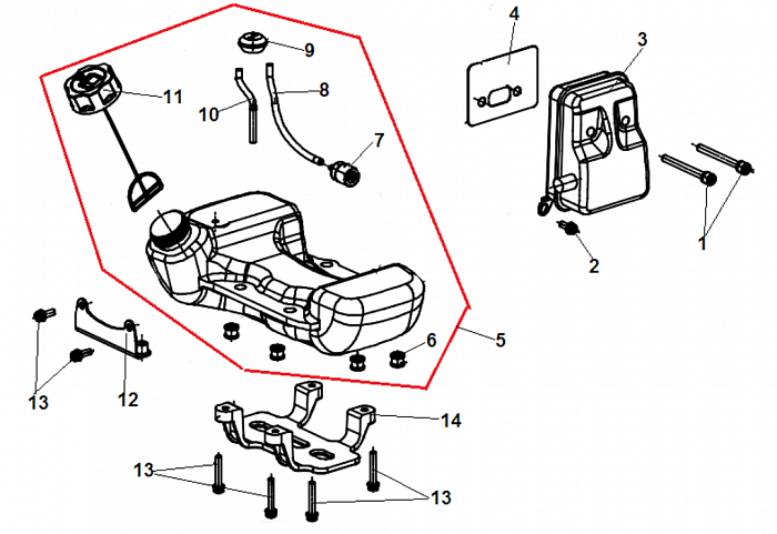 6 БАК ТРИММЕР CHAMPION Т433-2