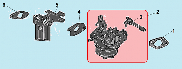 11 КАРБЮРАТОР КУЛЬТИВАТОР CHAMPION BC8716