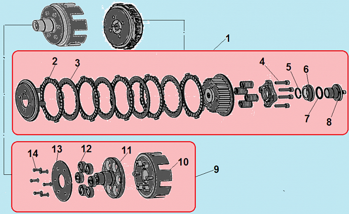 3 РЕДУКТОР - ШЕСТЕРНИ МОТОБЛОК CHAMPION ВC1193