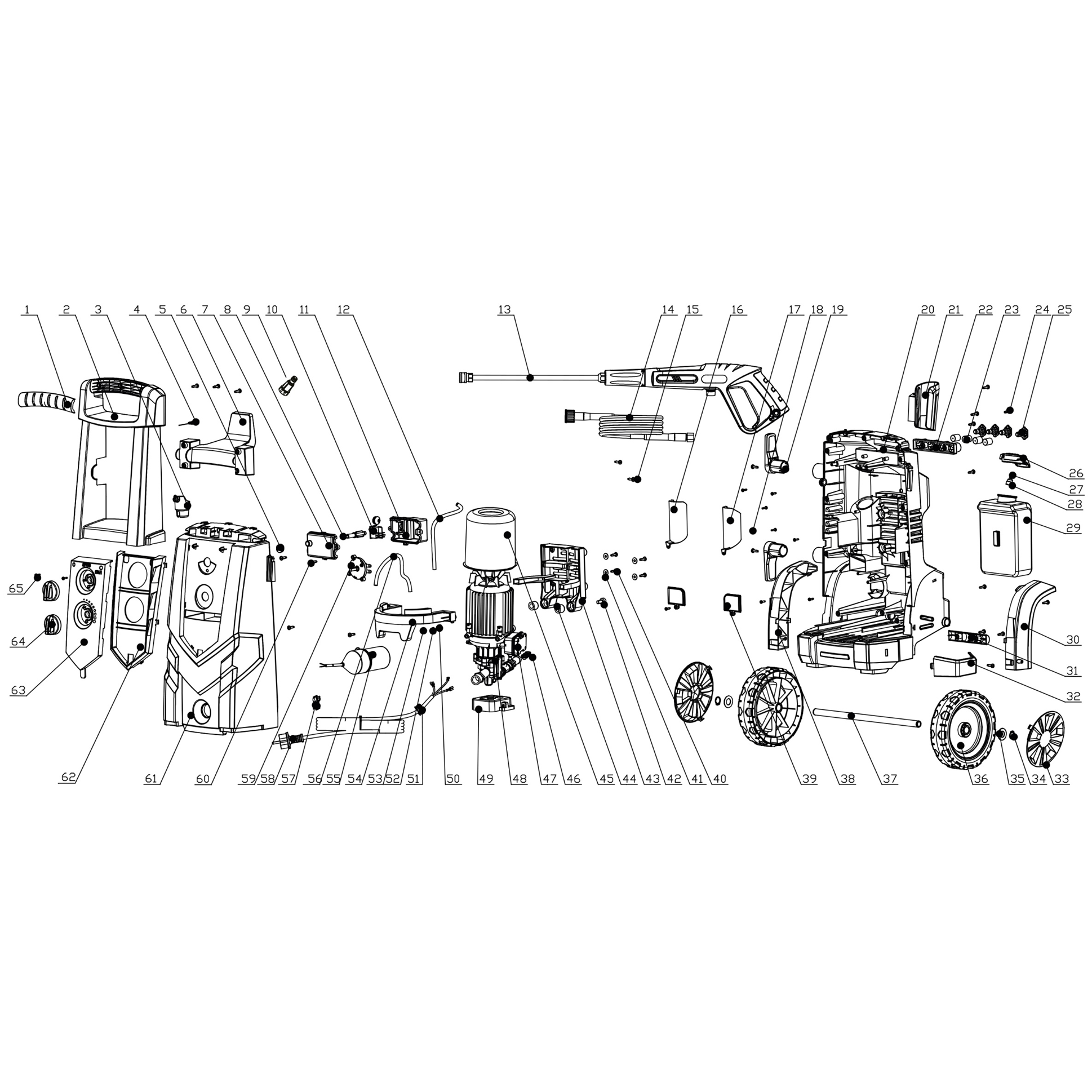 Мойка высокого давления HPW-180B