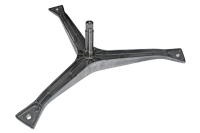 Крестовина барабана стиральной машины Samsung, лучи 23,5 см, вал 9,7 см, крепление под болт, код DC97-00124D/DC97-11292A, втулка из нержавейки