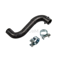 Патрубок (дозатор-бак, основная стирка) с хомутами для стиральных машин Electrolux 4071397840